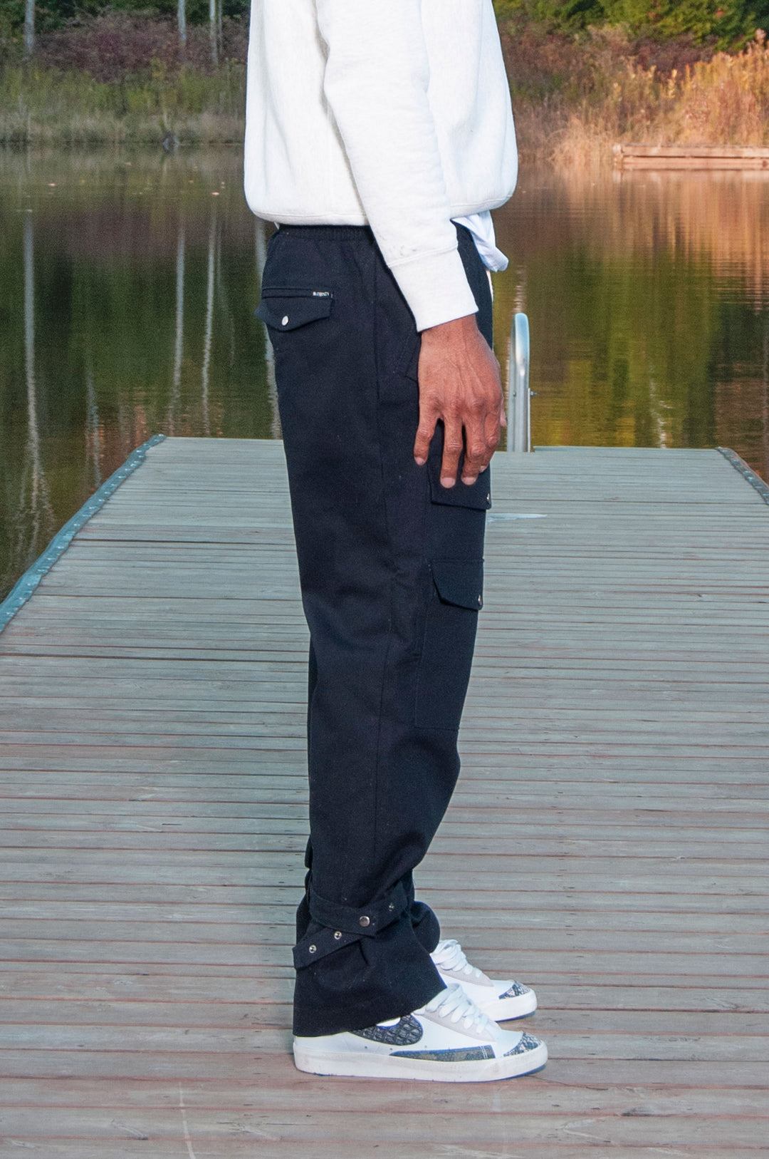 The "Cheggz" Cargo Pants (Blk)