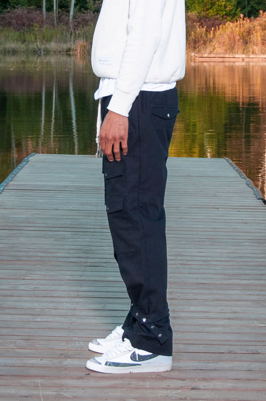 The "Cheggz" Cargo Pants (Blk)