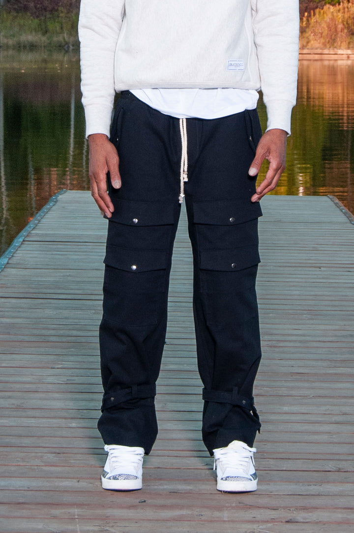 The "Cheggz" Cargo Pants (Blk)