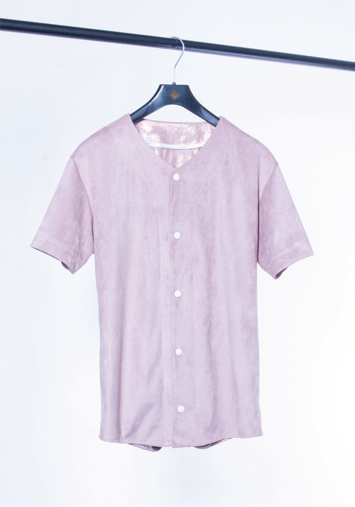 The "Alomar" Baseball Jersey (Blush)