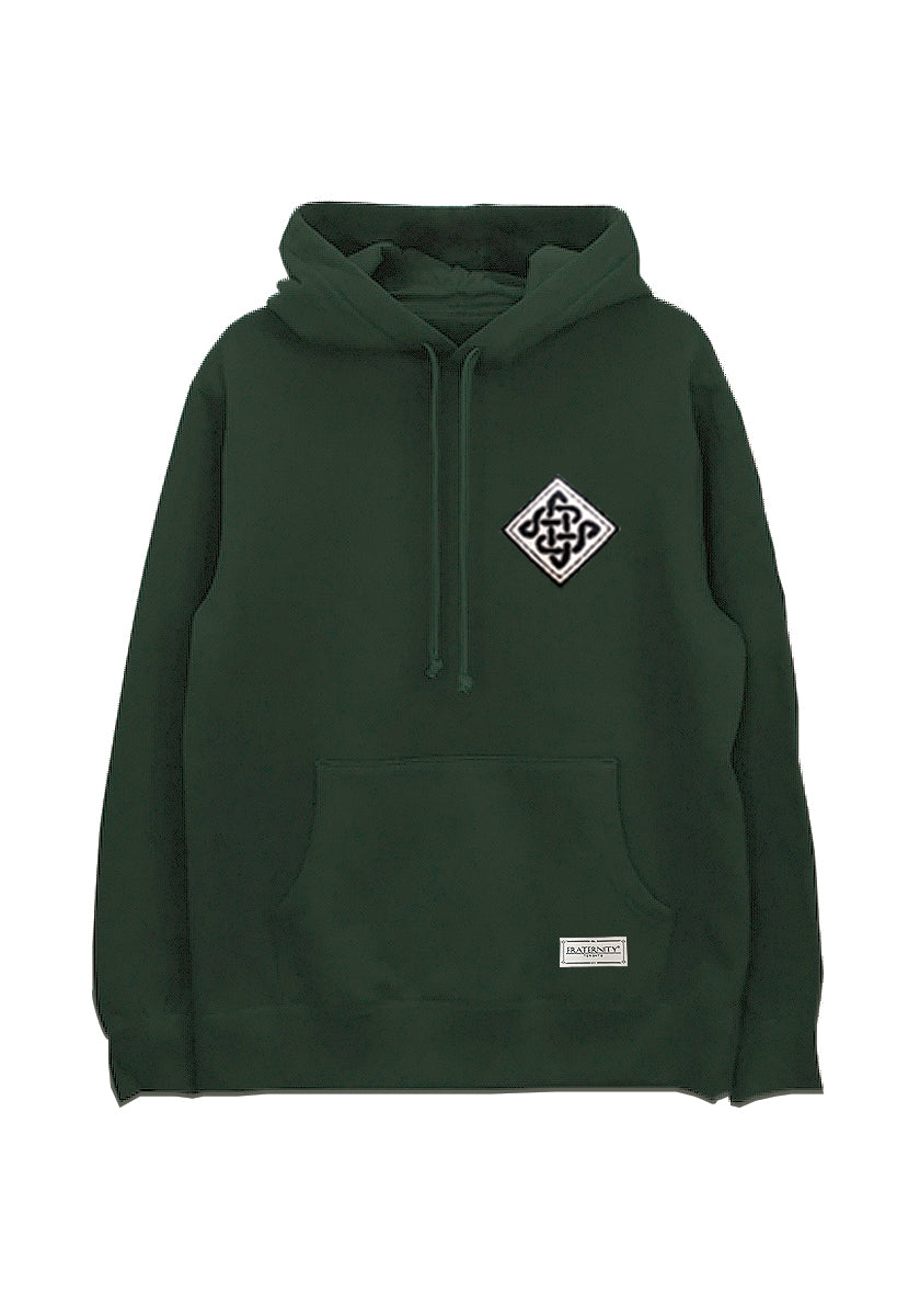 The Fraternity Knot Hoodie - Forest Green