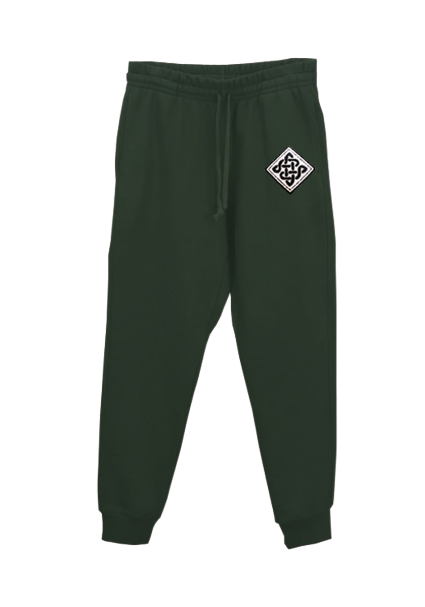 The Fraternity Knot Jogger - Forest Green
